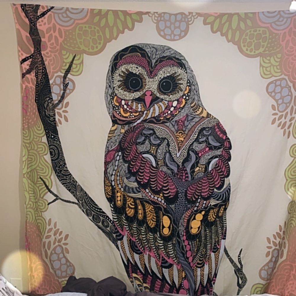 Owl Tapestry
